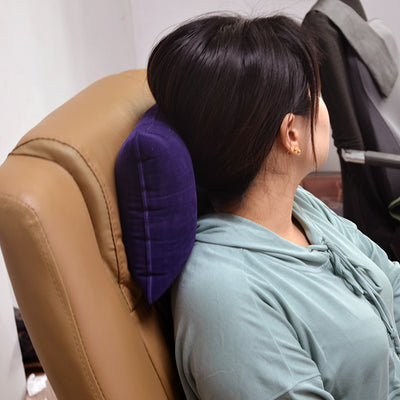 Portable jet pillow travel inflatable pillow neck pillow