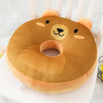 Donut cushion pillow cute back